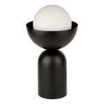 Ledvance Decor Bowl Lampe De Chevet Noir | 200mm - Convient pour E14