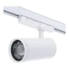 Noxion 3 Phases  Spot Sur Rail Delta Aluminium Blanc 30W 2250lm 15-55D - 927-930-940 CCT | Zoomable
