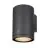 SLV Enola L Applique Murale Aluminium Gris Rond 36W 3700lm - 930-940 CCT | Extérieur - IP65 - Meilleur Rendu Des Couleurs