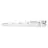 Ledvance Étanche Réglette Imperméable HE 5x Câblage Traversant PC 28.3W 6400lm - 840 Blanc Froid | 120cm -Équivalent 2x36W