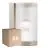 Lot 6x Nordlux Coupar Applique Murale Aluminium Sanded | IP54 - Convient pour E27