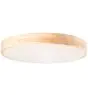 Brilliant Slimline Plafonnier Métal Bois Plastique Bois Blanc 34W 3800lm - 830-865 CCT | 500mm - Télécommande Dimmable