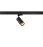 SLV Grip! L Plafond Spot Aluminium Noir | Convient pour 1x GU10 Max. 6W - Dimmable