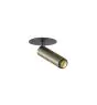 SLV Grip! Acier Spot Noir 10W 620lm - 930 Blanc Chaud | Meilleur Rendu Des Couleurs - Dimmable