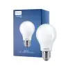 Philips Master LED E27 Poire Filament Dépolie 7.2W 1055lm - 922-927 Dim To Warm | Meilleur Rendu Des Couleurs - Dimmable - Équivalent 75W