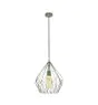 Eglo Suspension Luminaire Carlton Acier Gris | IP20 - Convient pour 1x E27 