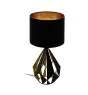 Eglo Lampe De Chevet Carlton 5 Acier Noir Cuivre | IP20 - Convient pour 1x E27 