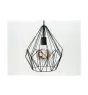 Eglo Suspension Luminaire Carlton Acier Noir | IP20 - Convient pour 1x E27 