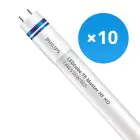 Lot 10x Philips Tube LED T8 MASTER (HF) High Output 14W 2100lm - 865 Lumière du Jour| 120cm - Équivalent 36W
